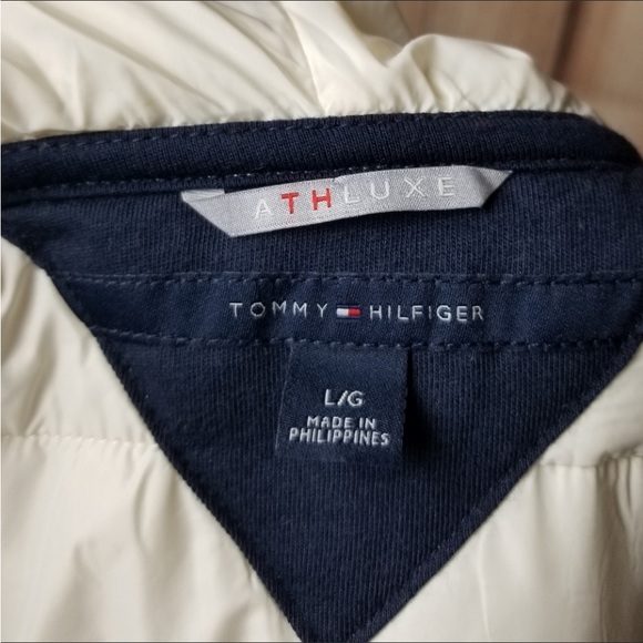 Tommy Hilfinger ATH Luxe hooded vest size large - Picture 4 of 5
